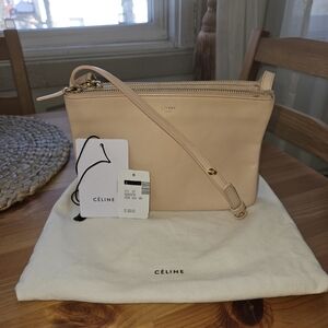 Celine Trio Crossbody Bag 2016 Light Pink